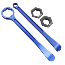 Conjunto de Alavancas Combinadas para Pneus de Motocicleta Universal 32/10/12/22/27 mm, Ferramenta para Reparo de Pneus, Chave Inglesa, Troca de