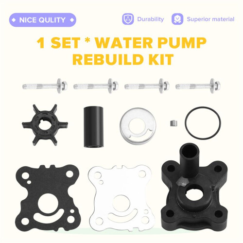 06193-ZW9-020 Complete Water Pump Rebuild Kit for  BF8D,BFP8D BF9D,BFP9.9D 1