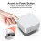 For   M4/M4 Pro Bracket Base Desktop Bracket Metal Heat Dissipation Anti-Scratch Anti-Slip 3