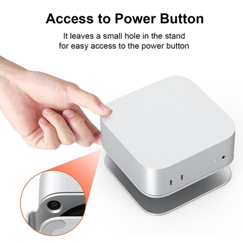 For   M4/M4 Pro Bracket Base Desktop Bracket Metal Heat Dissipation Anti-Scratch Anti-Slip 2