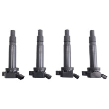 4 Pcs Car Ignition Coils for Fortuner Innova Hilux Hiace 2004-2016 90919-T2001 90919T2001
