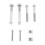 13859 Front Lower Inner Forward Suspension Control Arm Bolt Kit for 1