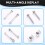 13859 Front Lower Inner Forward Suspension Control Arm Bolt Kit for 7