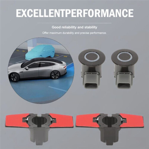 2pcs Parking Sensor with Bracket 28533-5ZA0A 28438-4GA1A for  Altima 2015-2018