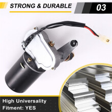 Electric Windshield Wiper Motor 12V Windscreen Wiper for Fishing-Boat Caravan Electric Bicycles and Tricycles Electric