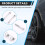 13859 Front Lower Inner Forward Suspension Control Arm Bolt Kit for 4