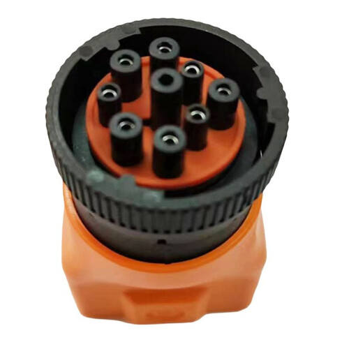 Trucks Diagnostic Terminal Connector OBD2 to 9PIN Cable Adapter Trucks Computer Tester Adapter for 1
