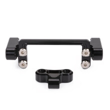 Lägre Tyngdpunkt LCG-Chassi Stötfångarmonterad Servomonterad Balk för 1/10 RC Crawler för Axial SCX10 i II III Uppgraderingar,Typ 3