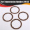 JF414E Car Automatic Transmission Gearbox Clutch Plates Friction Plates for 5