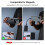 Magnetic SSD Holder for  Attachable Phone Clamp for External SSD for ,,Crucial 4