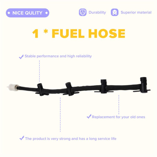 03N130235A New Fuel Return  Hose Fit for   Arteon  2.0 1