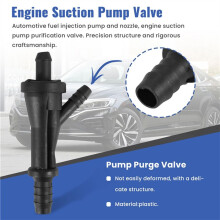 2Pcs 058133753B Engine Suction Pump Purge Valve for A4 A6 V6 for Bora 1998-2006 MK4 B5 Beetle