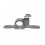 2S7Q6023AC Crankshaft Sensor Bracket Retaining Plate for  Mondeo Mk3 2000-2007 Transit Mk6 Mk7 5