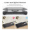 Protective Case for  Console Back Cover+Bracket Cooling Housing Shell Cover for  Game Accessories 6