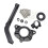 Motorcycle Adjustable Steering Damper Stabilizer Bracket Mounting Kit for  Z1000 2014-2018 1