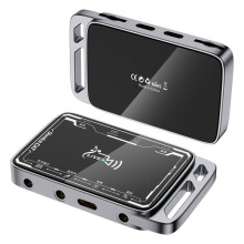 Live Broadcast No.1 Sound Card Converter for IOS/Type-C Two-in-One Connect Microphone Stereo Without Noise