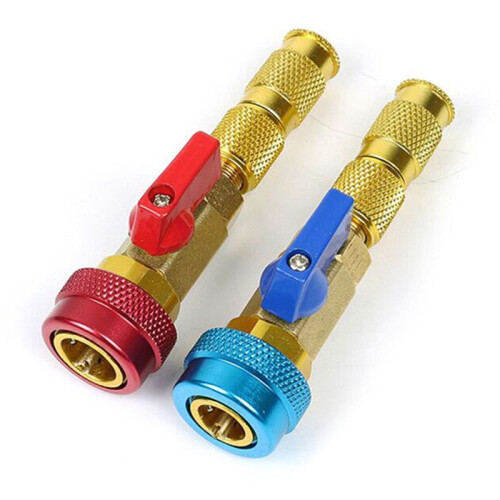 R134A Quick Valve Core Remover Installer Tool High Low Pressure Tool Air Conditioning System Tool