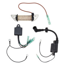 Outboard Ignition High Voltage Package Charging Coil Set 6E0-85570-00 6L5-85540-M0-00 6E0-85520-70 for 2 Stroke