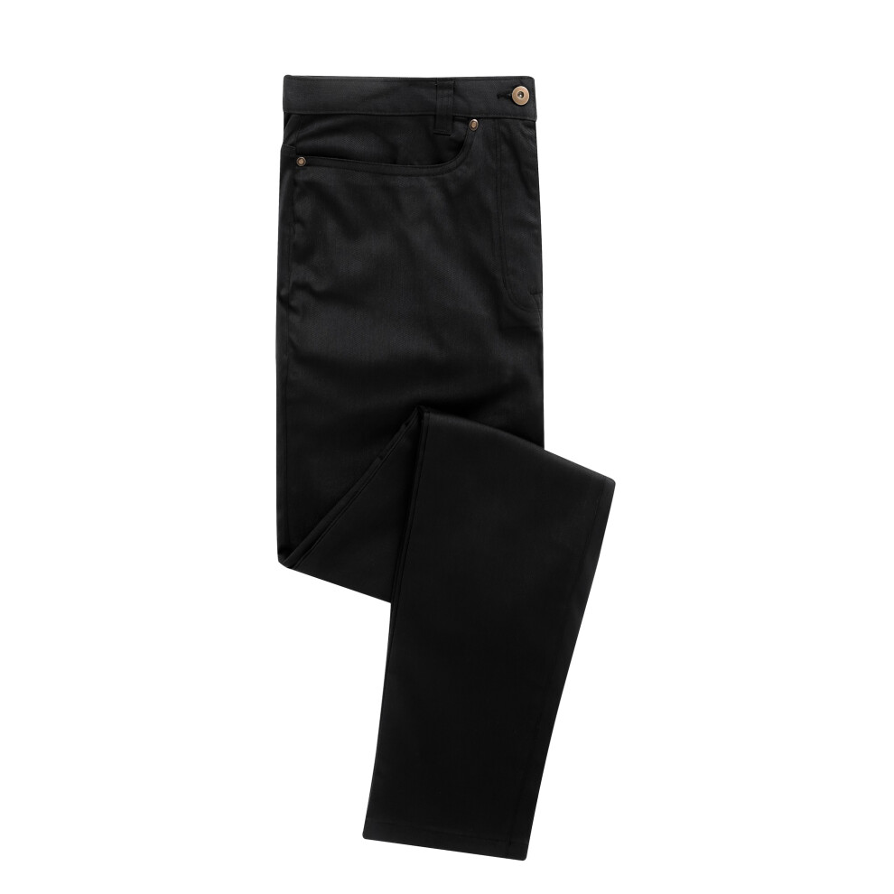 (44L, Black) Premier Mens Performance Chinos