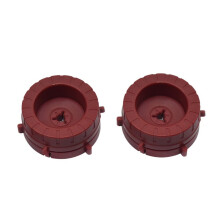 2PCS Opener Kits for Tascam NAB Hub Adapter Plastic Base Adapter Clamp for 1/4inch Reel to Reel Open Tape Recorder Red