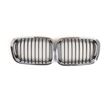 Front Bumper Grilles Racing Grill for 3 Series E46 320i 323i 325i 328i 330i 4Door 1998-2001 Pre-LCI 51138208489