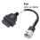 1pcs Motorcycle OBD Diagnostic Cable for  6Pin to 16Pin OBD2 Diagnostic Scanner Adapter 2