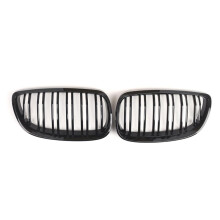 Gloss Black Front Kidney Grill Front Hood Double Lines Grille for 3 Series E92 E93 Coupe 2006-2010 51137157277