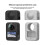 Silicone Case for  Osmo 360 Protective Case with Lens Protective Case Action Camera Protect Accessories Black 2