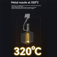 Brass Nozzle Hotend Kit for Kobra S1 Extruder 3D Printer Combo Hot End Kit for Kobra S1 0.8mm