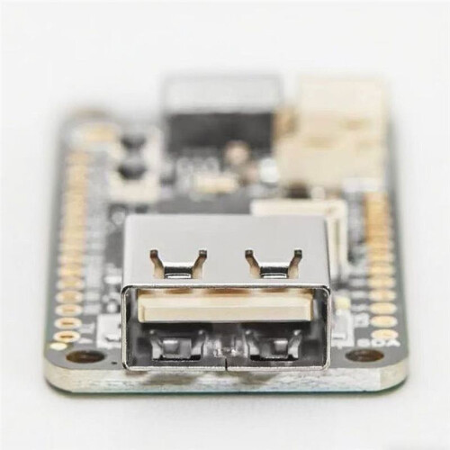 5723 Feather RP2040 with USB Type A Host Enhanced Connectivity Microcontroller for DIY Projects and Prototyping 2
