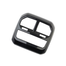 Rear Air Conditioning Outlet Vent Cover Trim for IX 2022-2025 Interior Accessories ABS Carbon Fiber