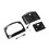 Motorcycle Rear License Plate Frame Relocation LED Light for  Electra Glide/Road Glide/Road King 2009-2023 Black 1