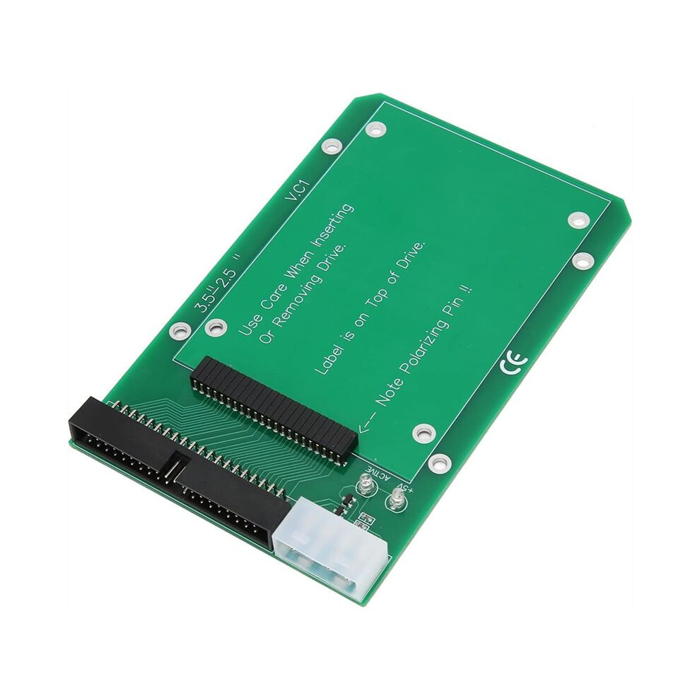 Ide 2.5 To 3.5 Adapter,For 2.5In To 3.5In Hdd Sdd 44Pin Ide Converter Card,Hard Disk Adapter For Pc Laptop Desktop 4714014442935