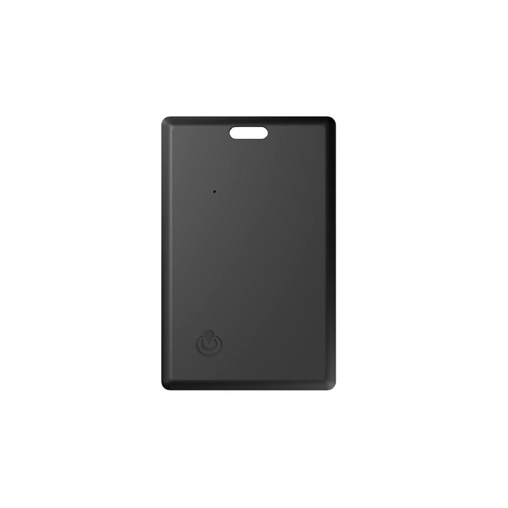Wallet Tracker Card - Ultra-Thin Locator For Works With Find My App Black 6033805465105