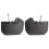 Front Left & Right Mud Flaps for  Transit MK8 1820757 1820756 Molded  Flares Mudguards Car Replace Part 1