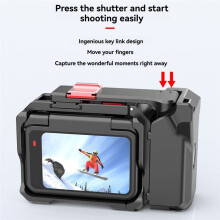 For Ace Pro 2 Street Photo Grip with Ergonomic Handle 1/4Inch Quick Release Extension Cage