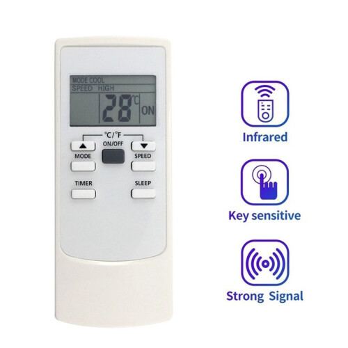Replace YK-H/522E Air Conditioner Remote Control for  YK-H/522E Air Conditioner Remote Control 1