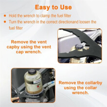 Chave para Filtro de Combustível para Filtro de Água e Combustível Davco de 8 Polegadas, Ferramenta de Remoção de Filtro de Combustível para