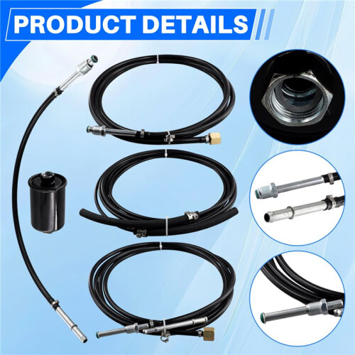 1Set Complete Nylon Fuel  Replacement Kit for   Gas Trucks 1988-1997 2
