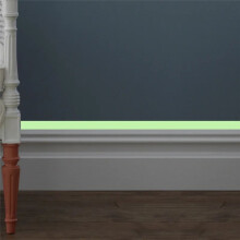 Luminous Band Baseboard Wall Sticker Living Room Decor Bedroom Home Decoration DIY Strip Wallpaper 2 X 400cm