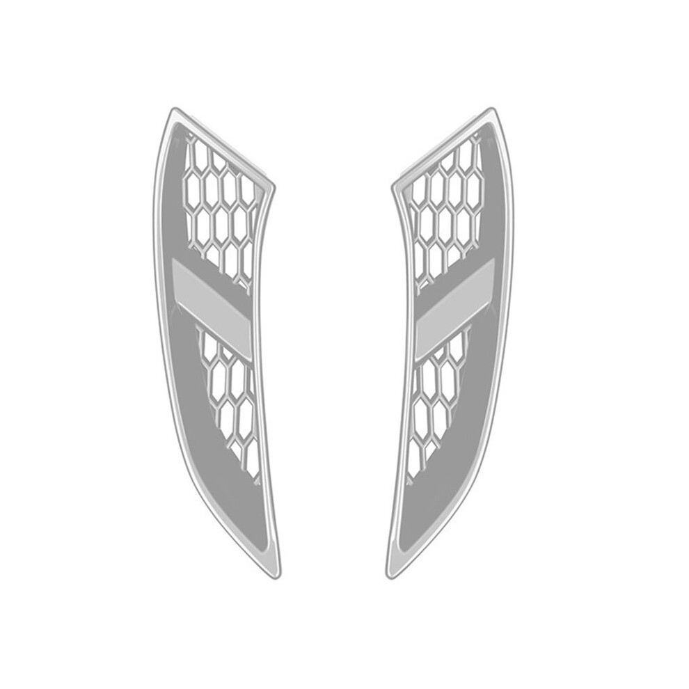 Car Front Fog Lamp Lower Cover Fog Lamp Lower Grille Trim Cover For Prado Lc250 2024 Silver 4713140090638