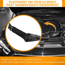 Car Air Intake Pipe Tube for W213 E350d 2018 6420948597 Right