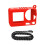 Silicone Protective Case for  OSMO ACTION 5 Pro Scratch-Resistant Anti-Collision Camera Protector Red 1
