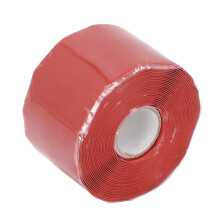 Silicone Rubber Repair Tape 5m x 50mm Waterproof Self-Adhesive Red