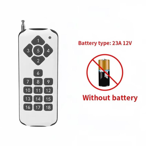 433MHz 18 CH Button EV1527 Remote Control  RF Transmitter Wireless Controller for  Home Garage Door Opener 2