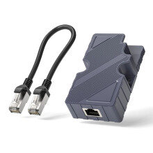 För Starlink Dishy-Kabeladapter Till RJ45-Anslutning för StarLink Ethernet-Adapter PoE-Injektor för Starlink