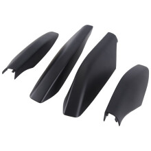 Car Roof Rack Cover Baggage Slide Rail Protection Lid 6349260040 for Land Prado LC120 03-09 Matt Black