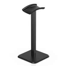 Headphone Stand Universal Detachable Aluminum Alloy Gaming Headset Holder for Gamers Gaming Headphone Hanger Black