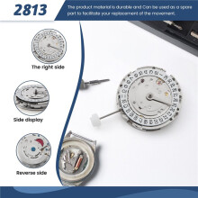2813 Automatisches Mechanisches GMT-Vierzeigerwerk, Stundenzeiger Können Unabhängig Eingestellt Werden, Uhrenzubehör