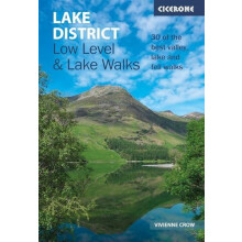 Lake District Low Level and Lake Walks by Vivienne Crow Paperback Book